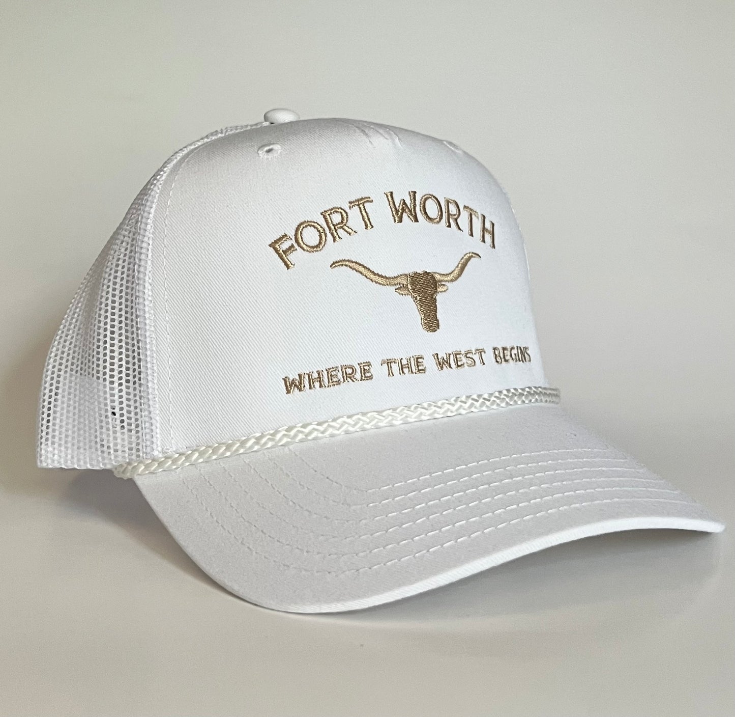 Fort Worth, Where The West Begins - White