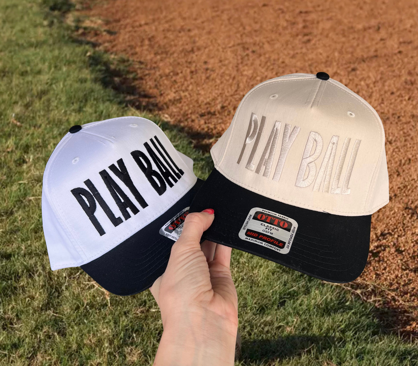 Play Ball - Black/White
