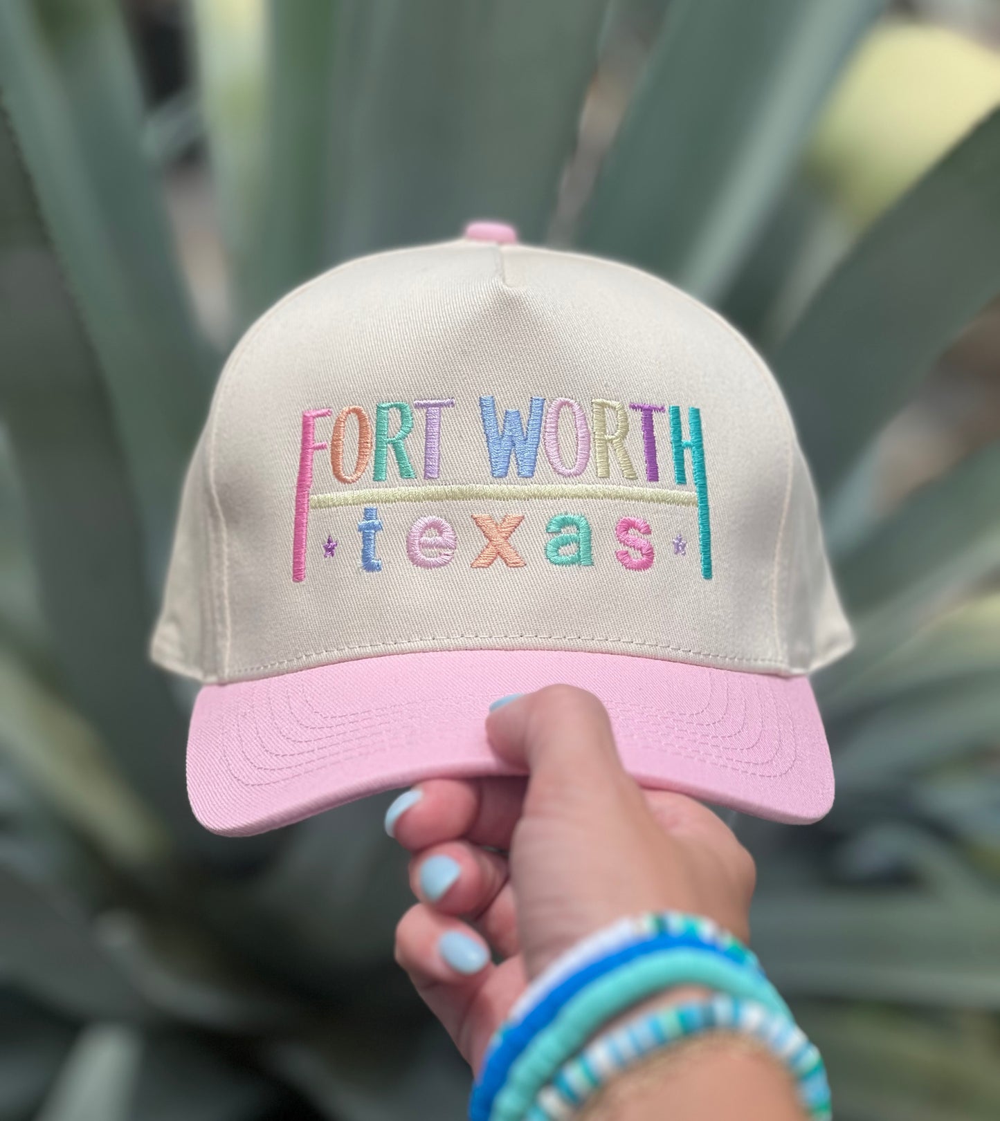 Fort Worth, Texas - Light Pink