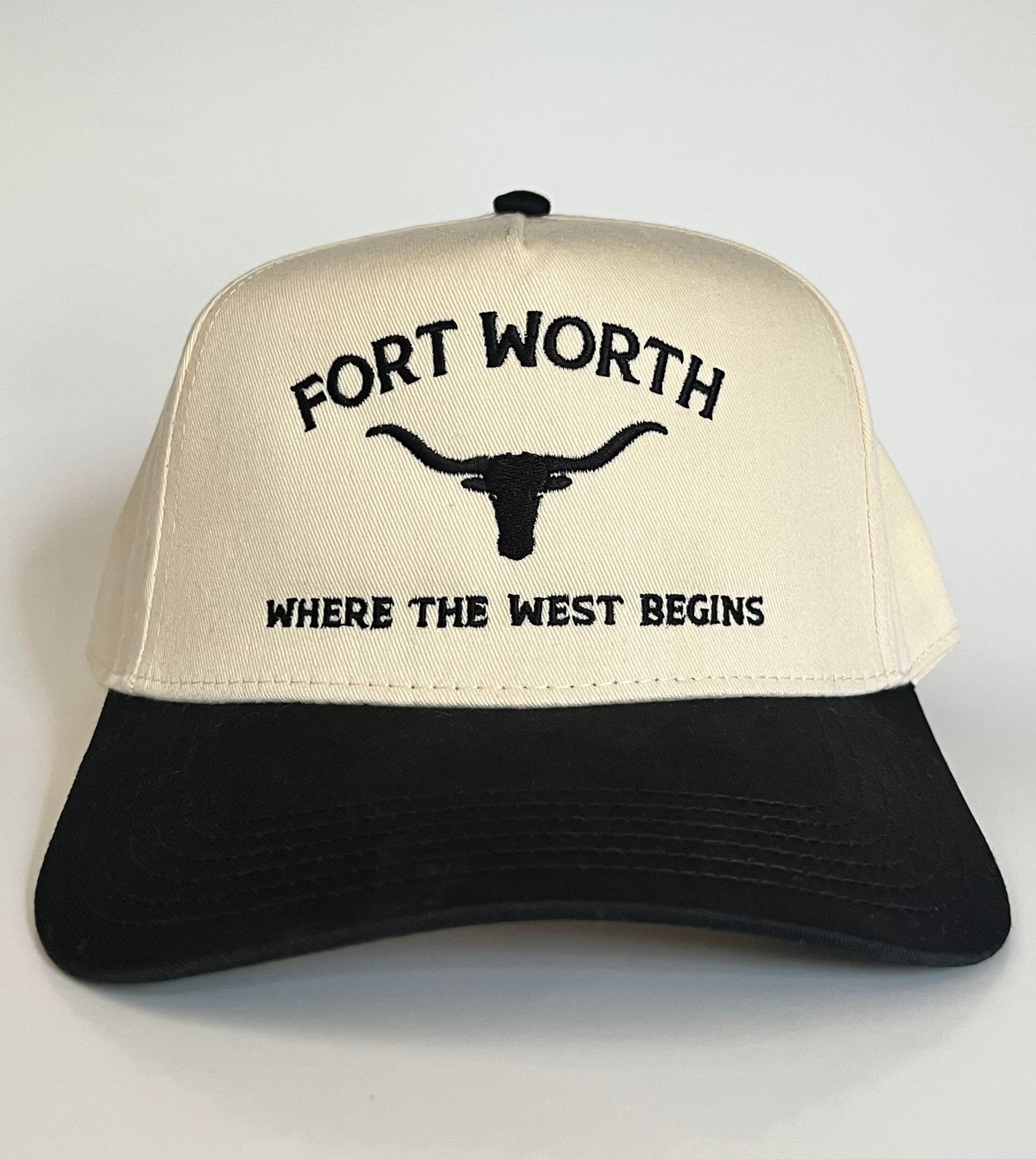 Fort Worth, Where The West Begins - Black/Natural