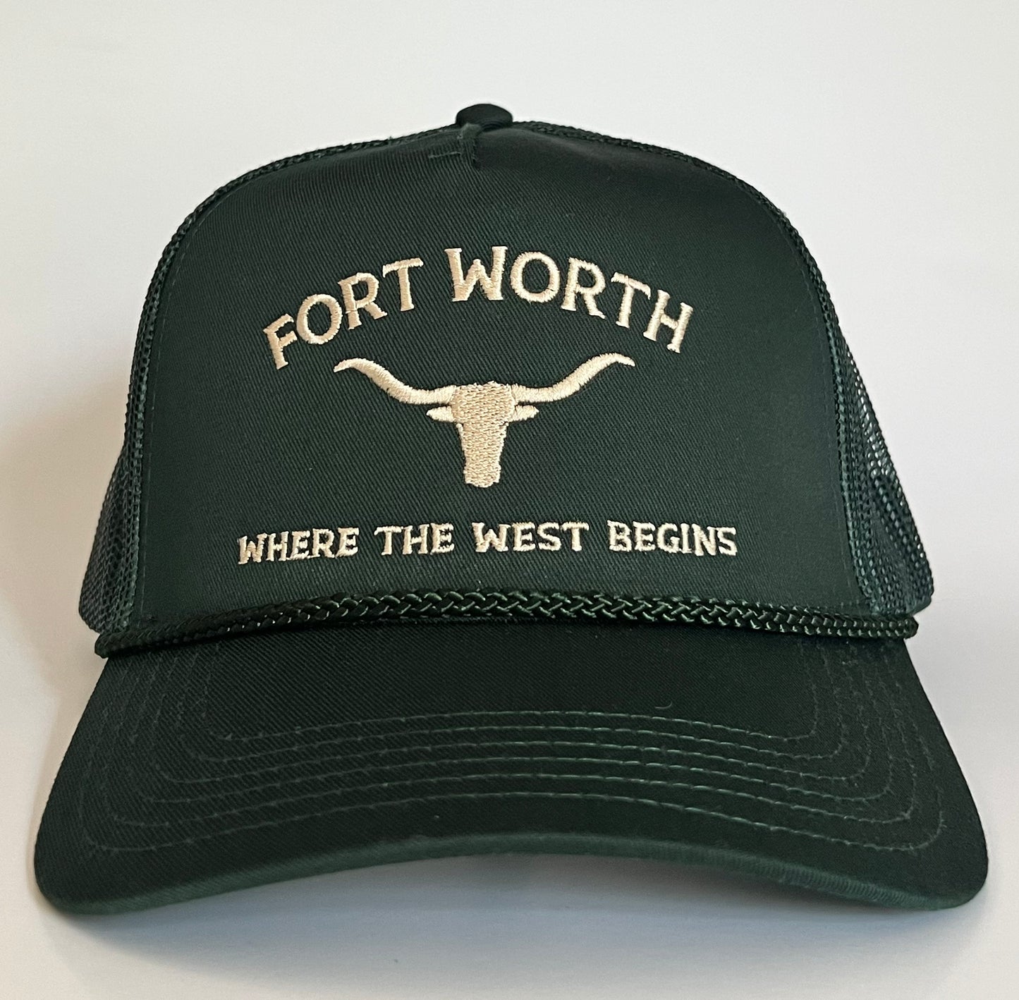 Fort Worth, Where The West Begins - Dark Green