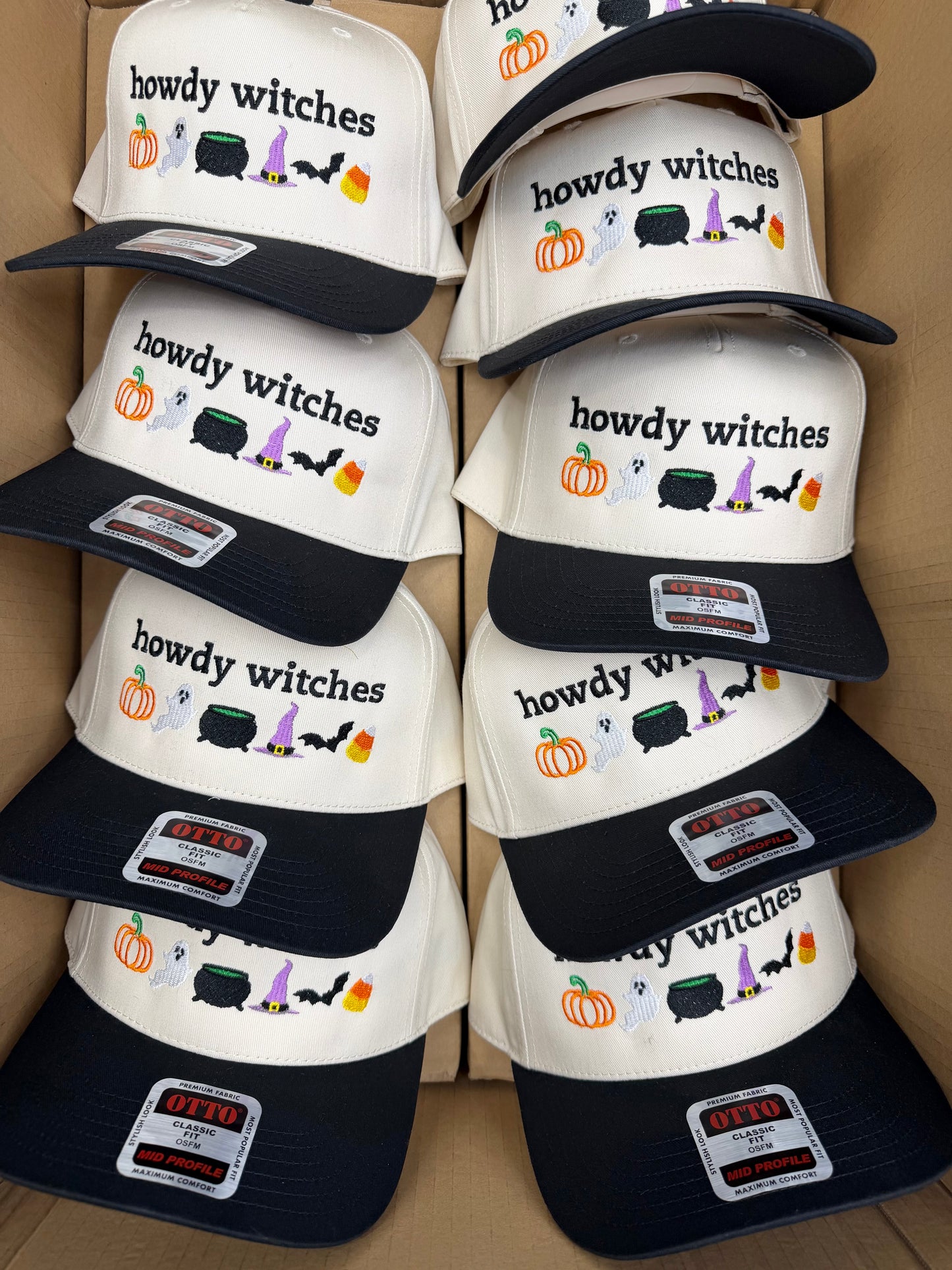 Howdy Witches - Black/Natural