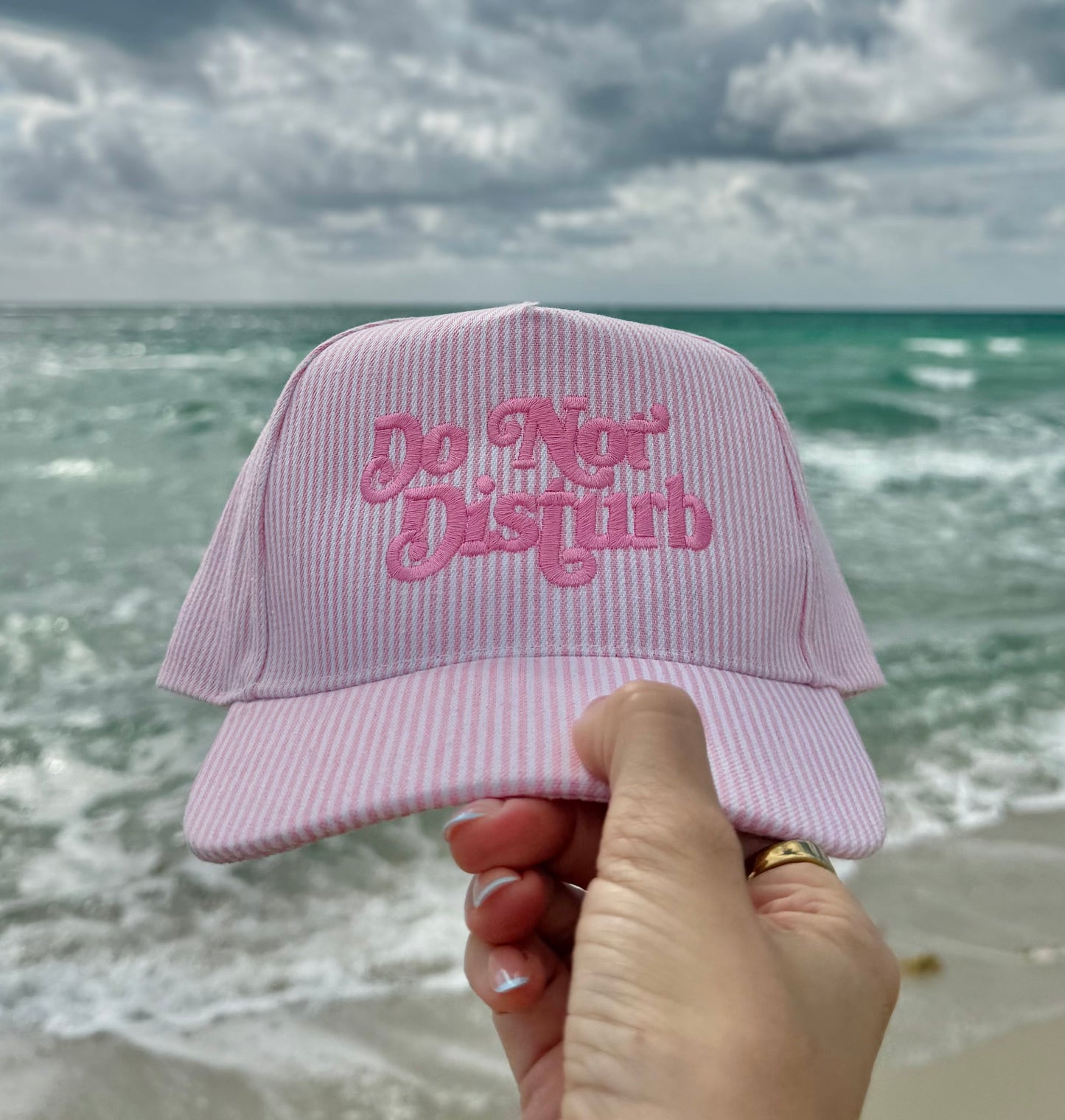 Do Not Disturb - Pink Stripe