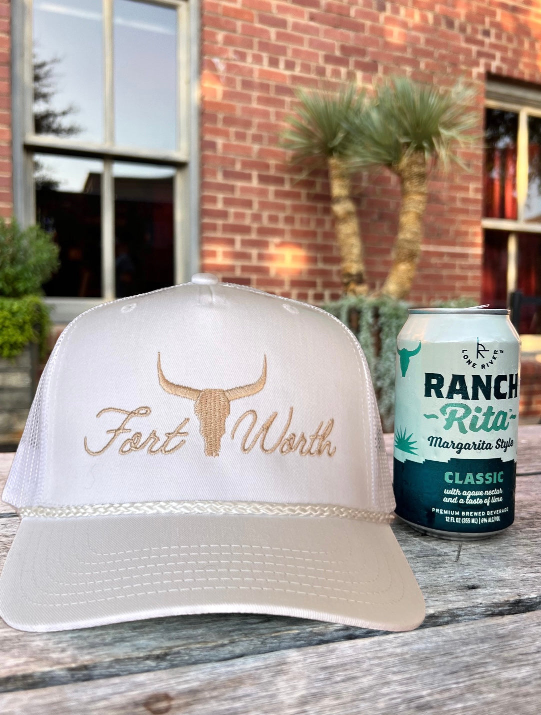 Fort Worth Longhorn - White