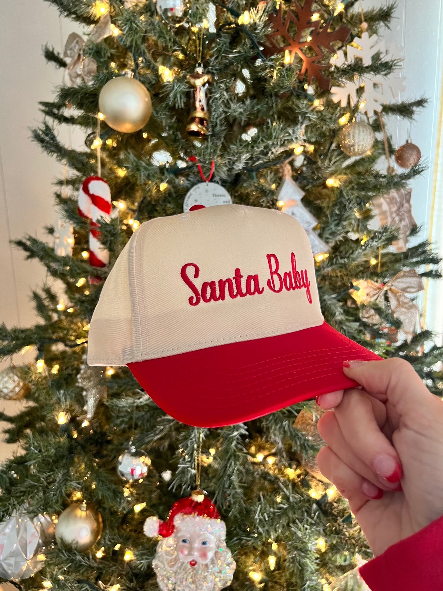 Santa Baby - Red/Natural