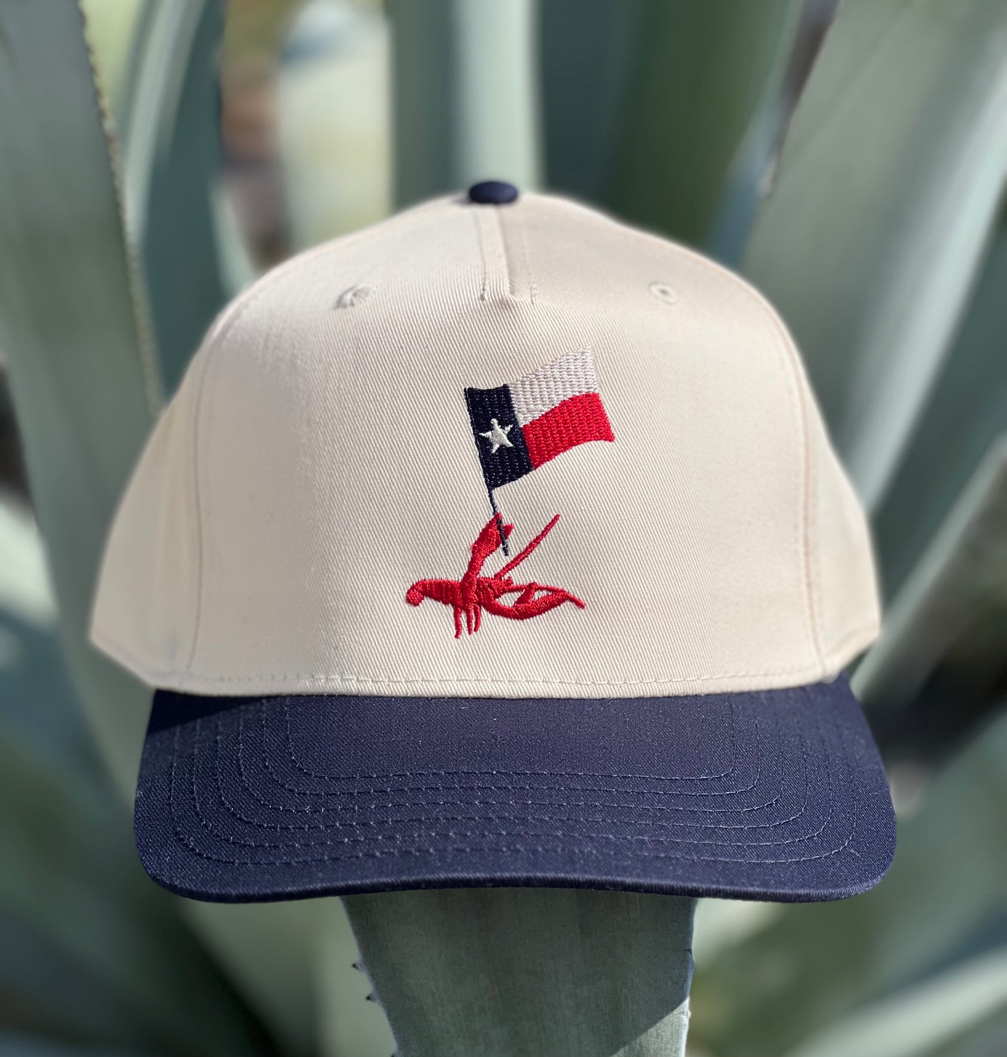 Texan Crawfish - Navy/Natural