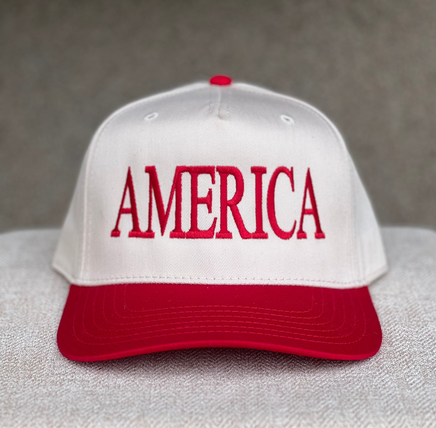 AMERICA - Red/Natural