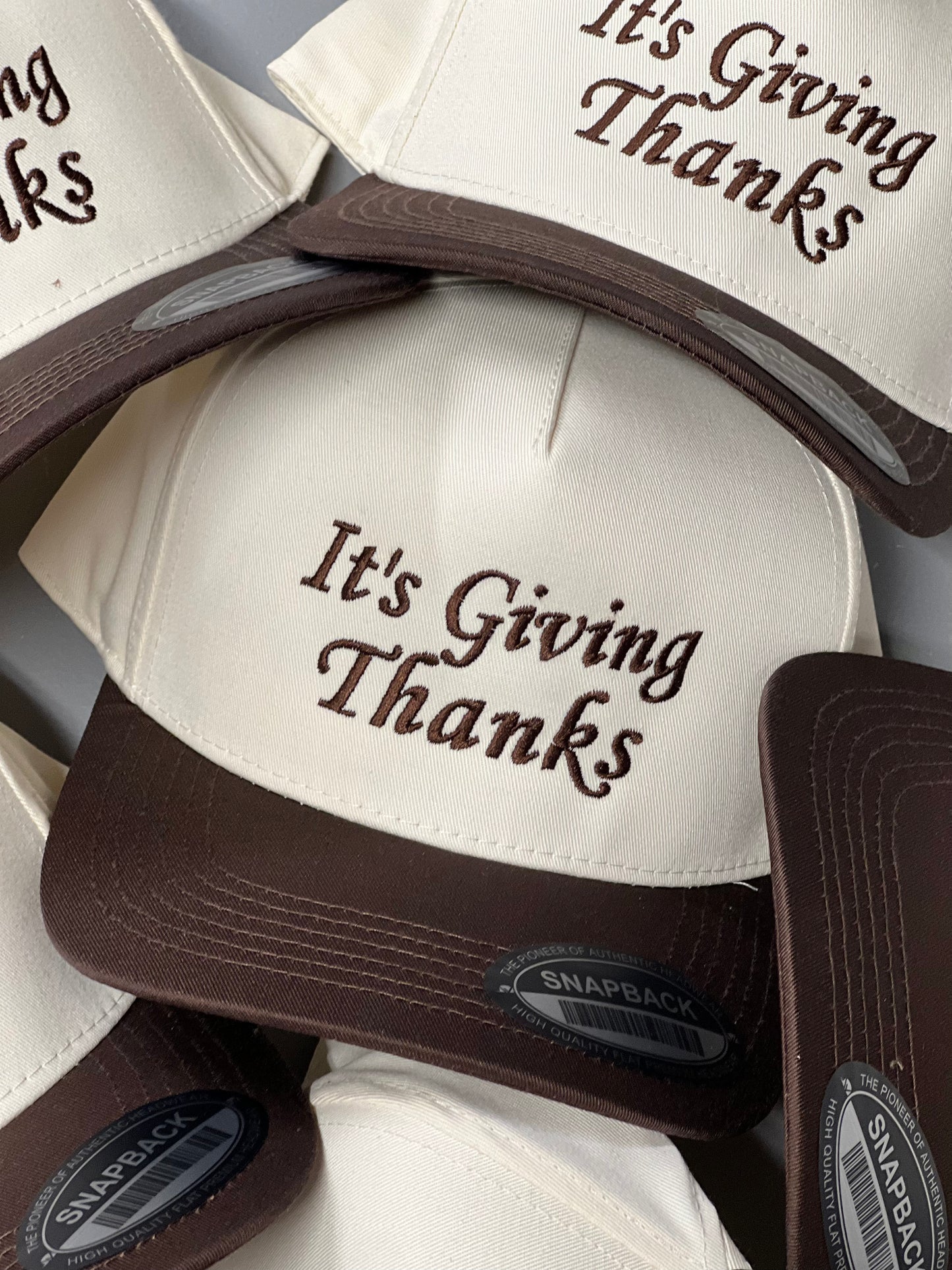It’s Giving Thanks - Brown/Cream