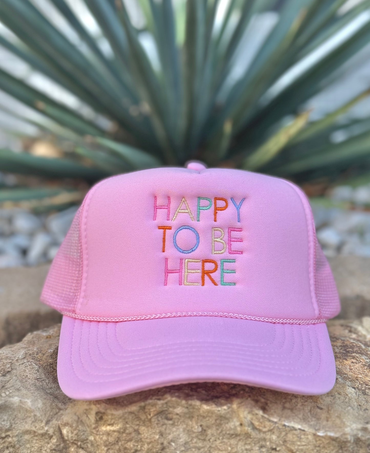 Happy To Be Here - Light Pink