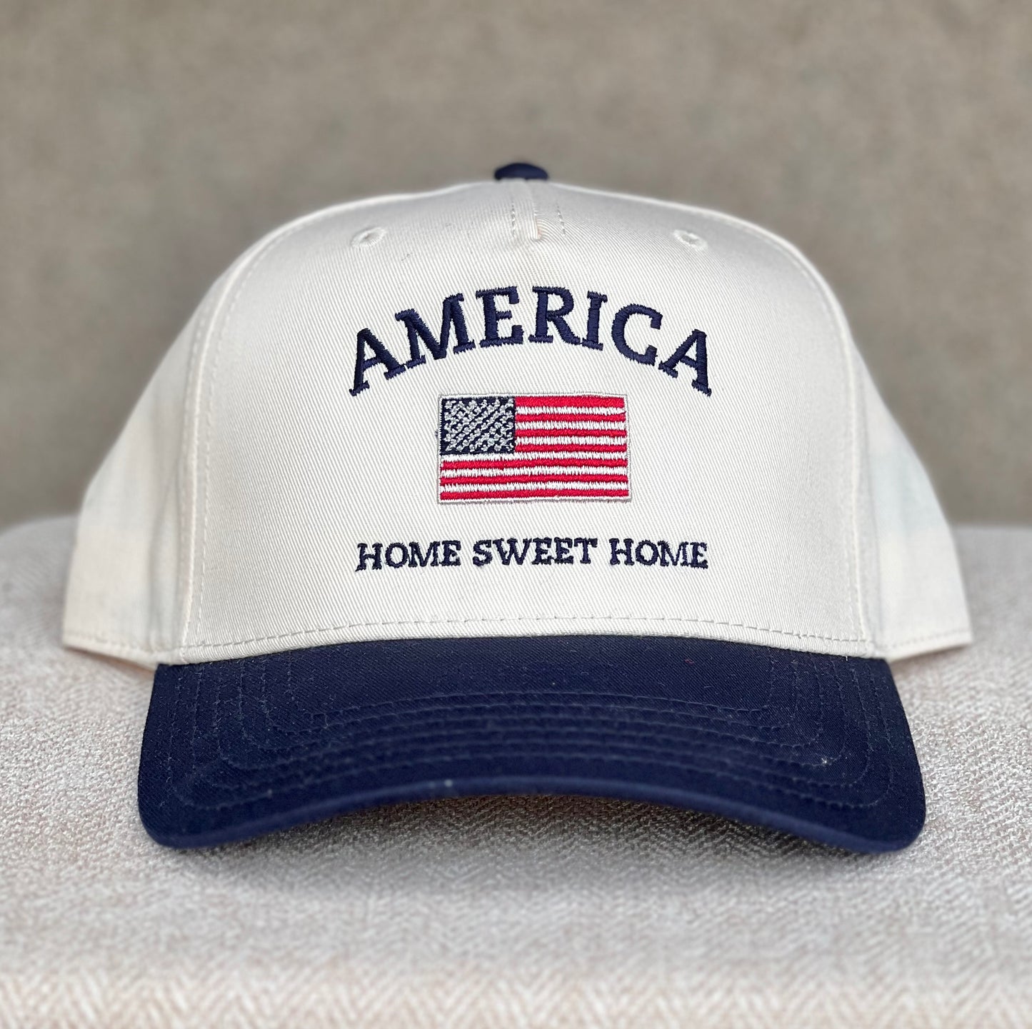 Home Sweet Home - Navy/Natural