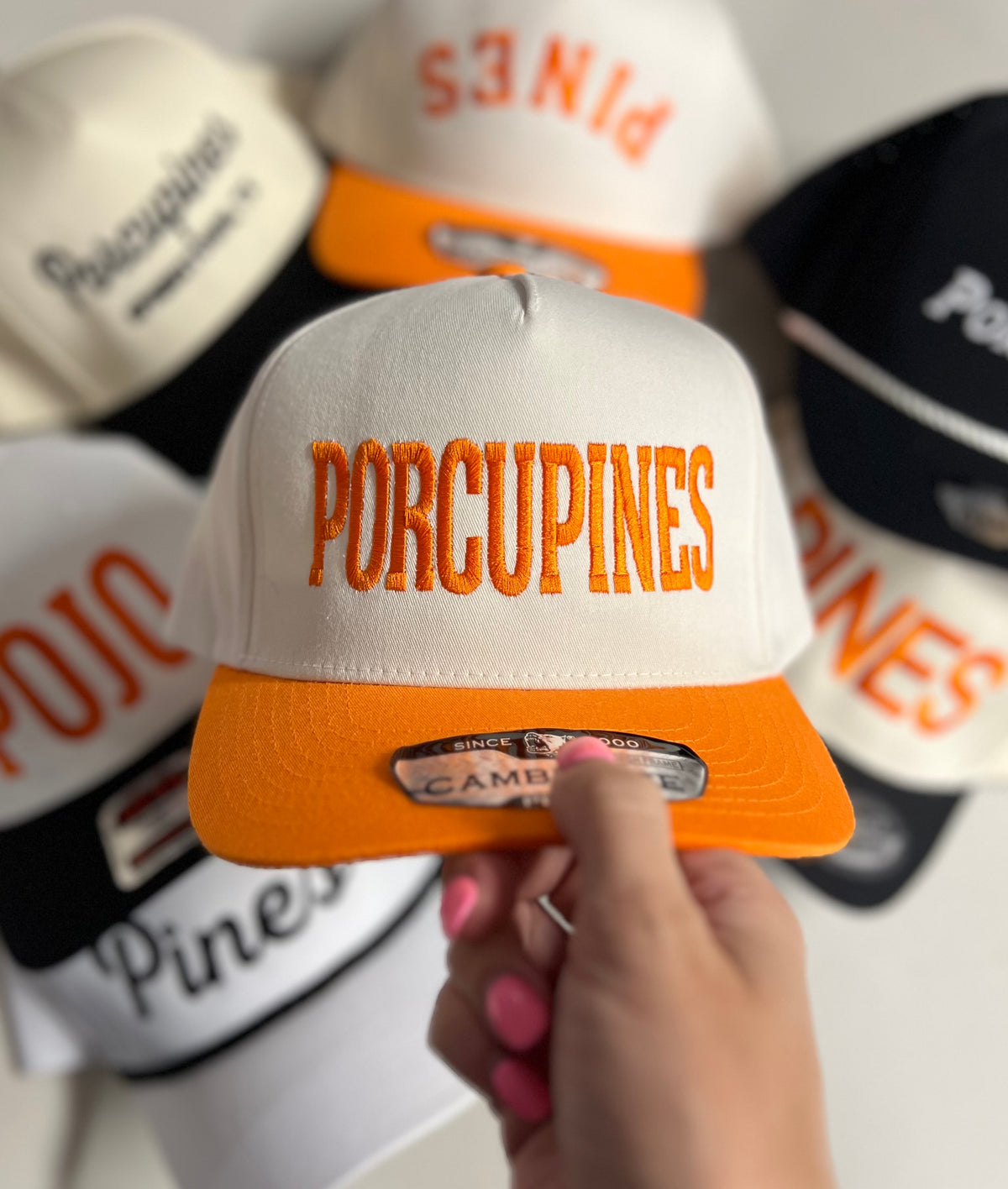 Porcupines - Orange/Natural