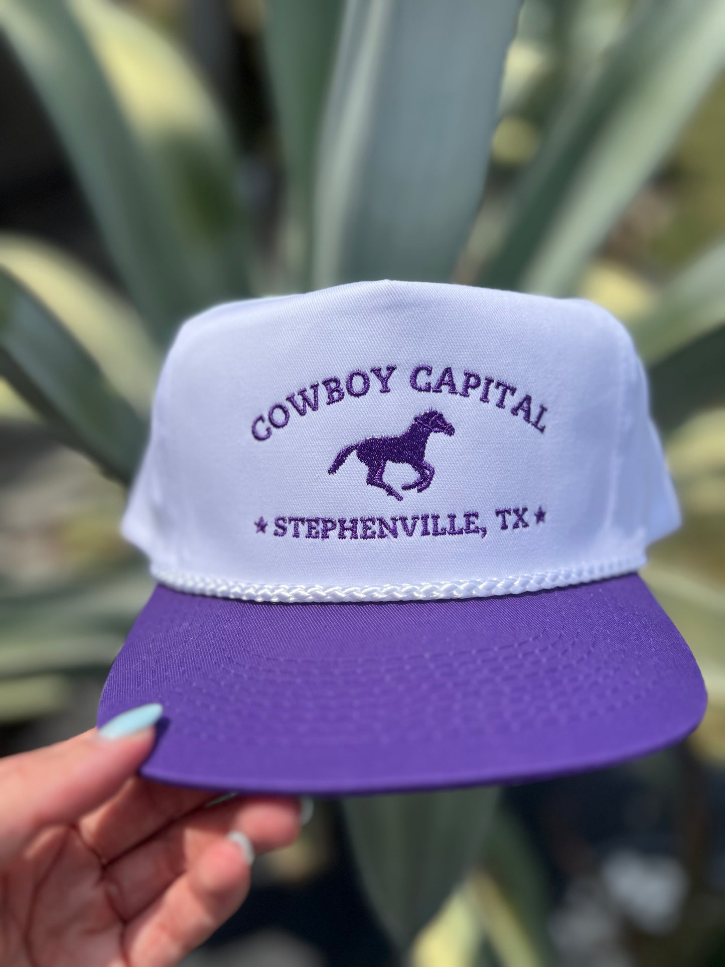 Cowboy Capital - Purple/White