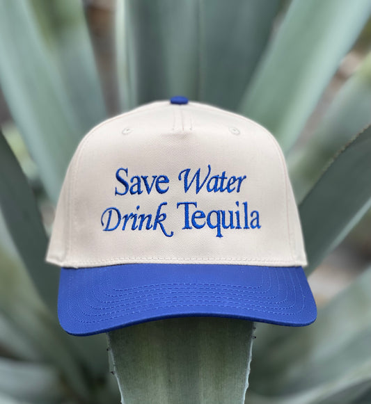 Save Water Drink Tequila - Royal/Natural