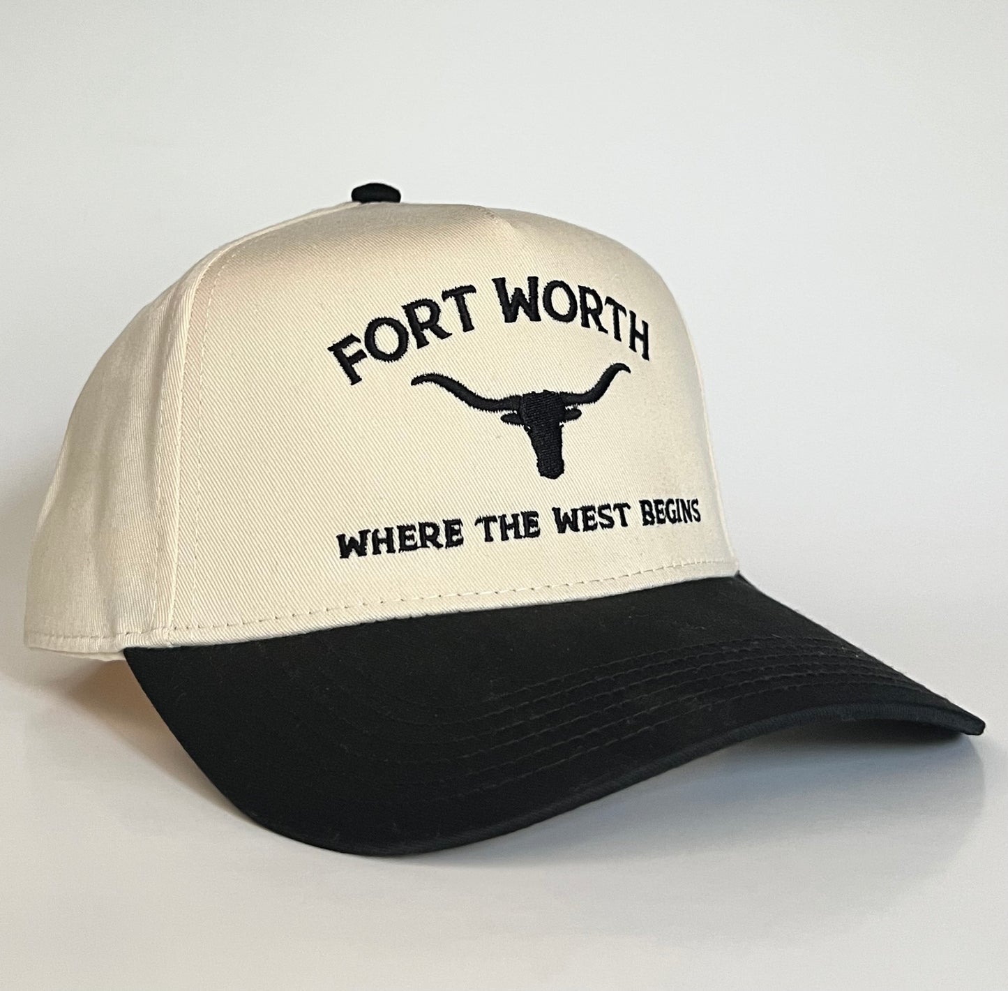 Fort Worth, Where The West Begins - Black/Natural