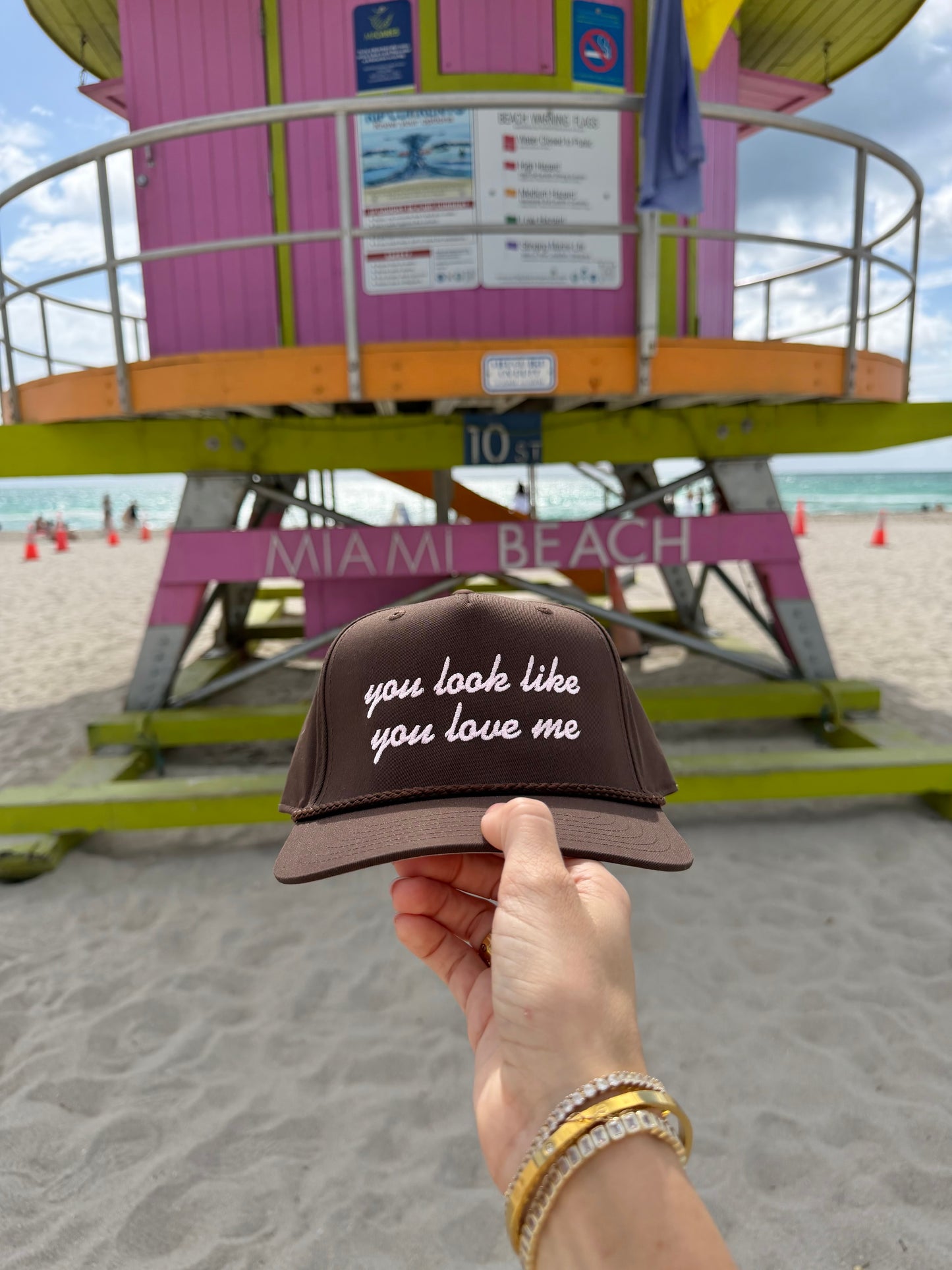 You Look Like You Love Me - Brown/Light Pink