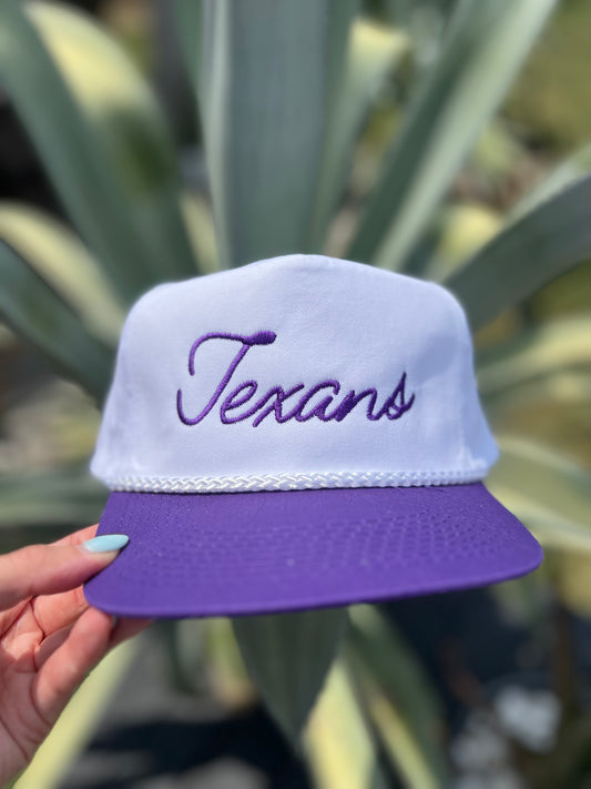 Texans - Purple/White