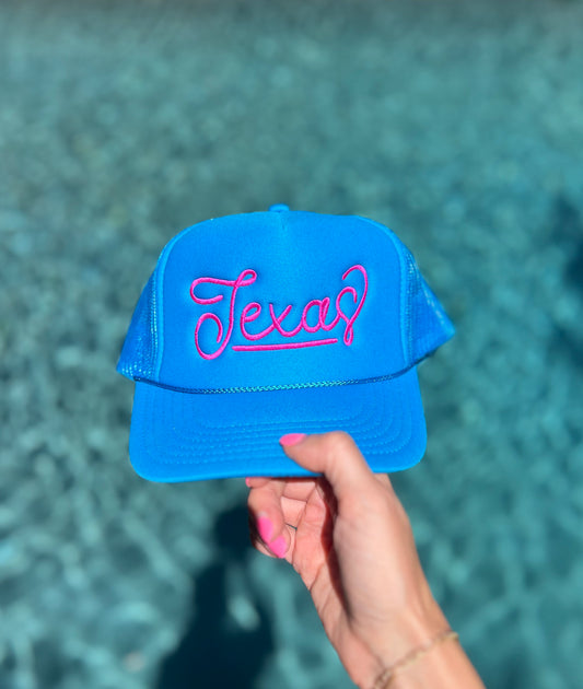 Texas - Neon Blue