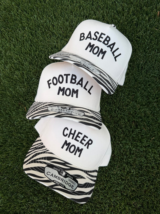 Sports Mom - Zebra/Natural