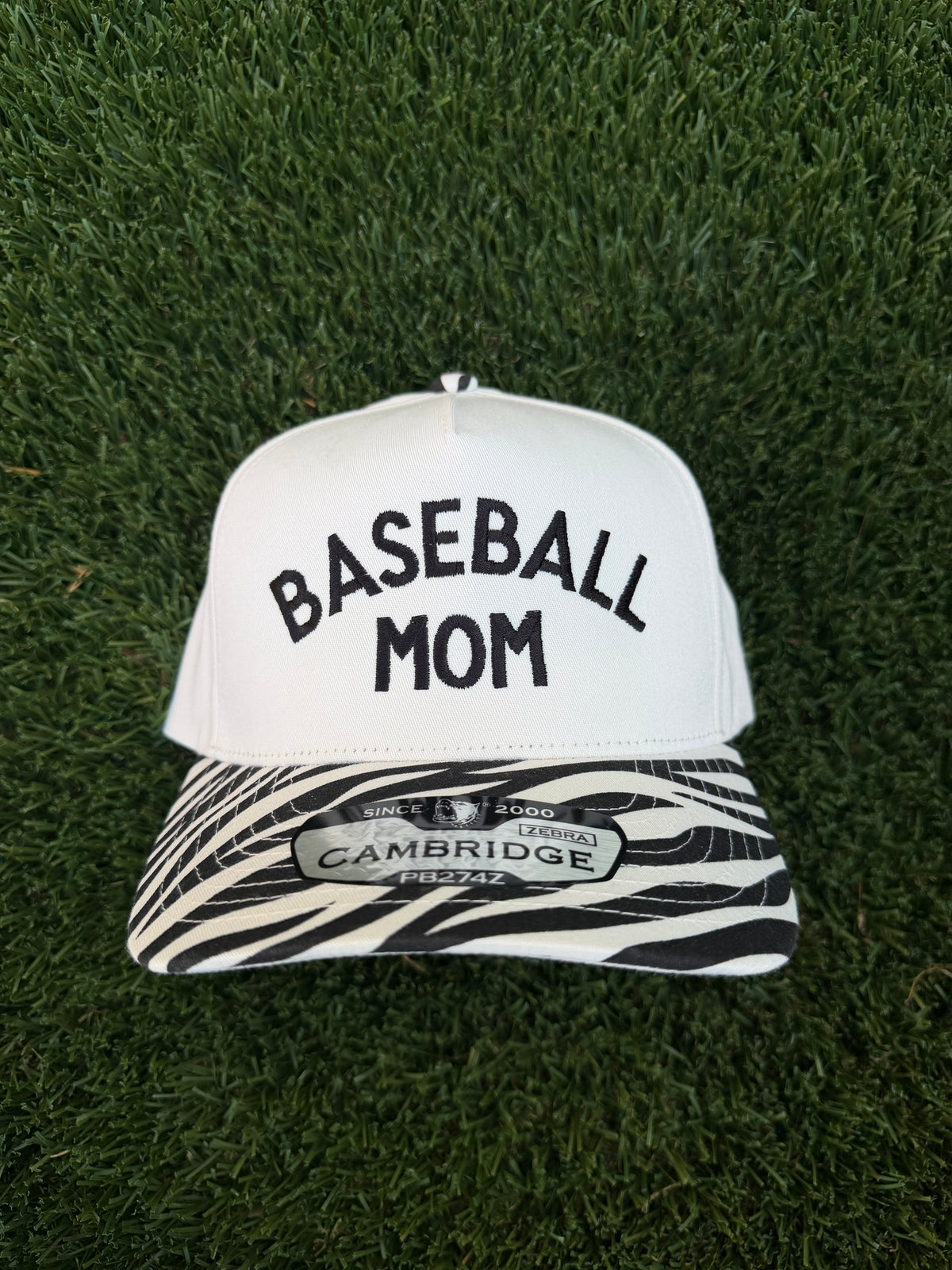 Sports Mom - Zebra/Natural