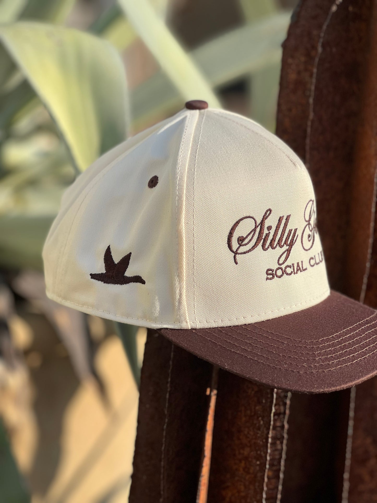 Silly Goose Social Club - Brown/Natural