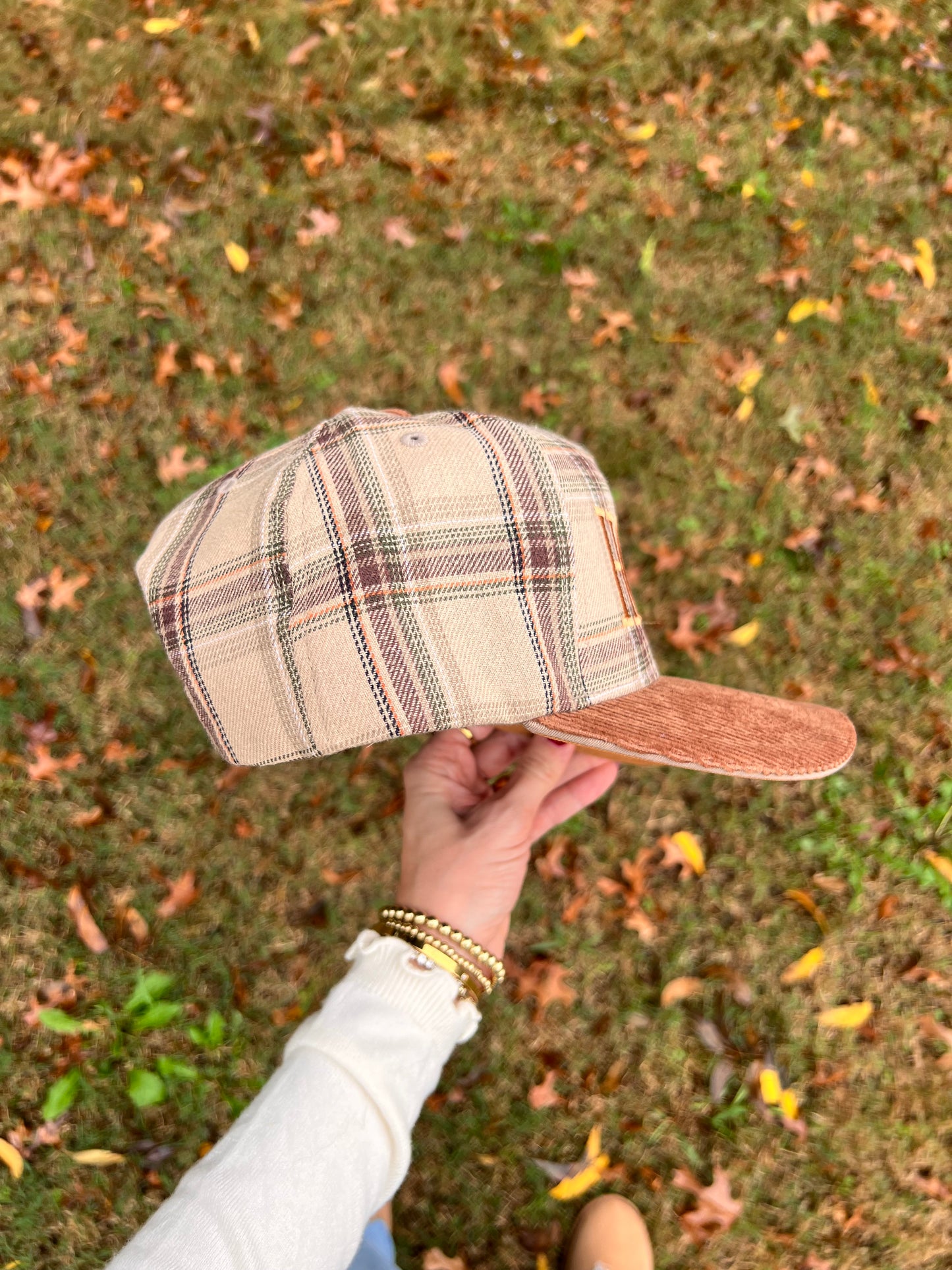 Honey - Brown Plaid