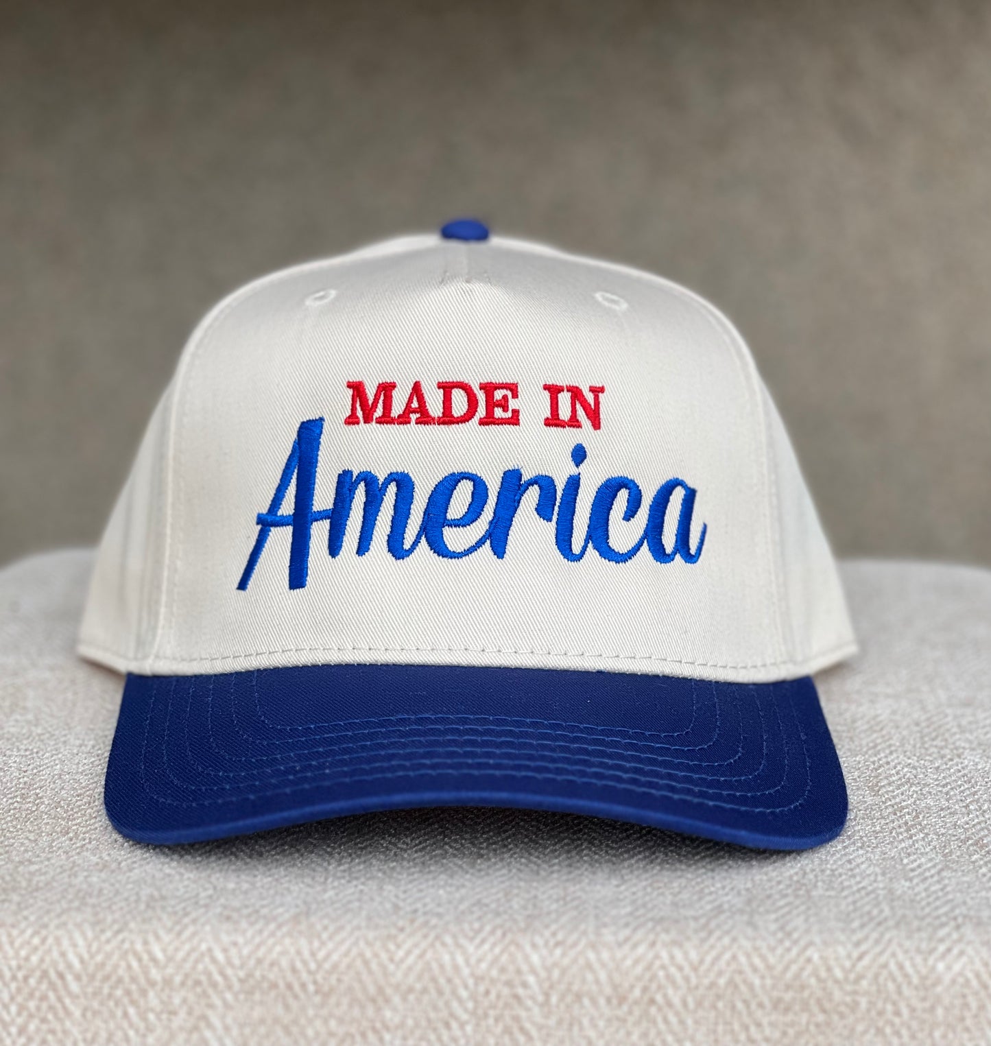 Made In America - Royal/Natural