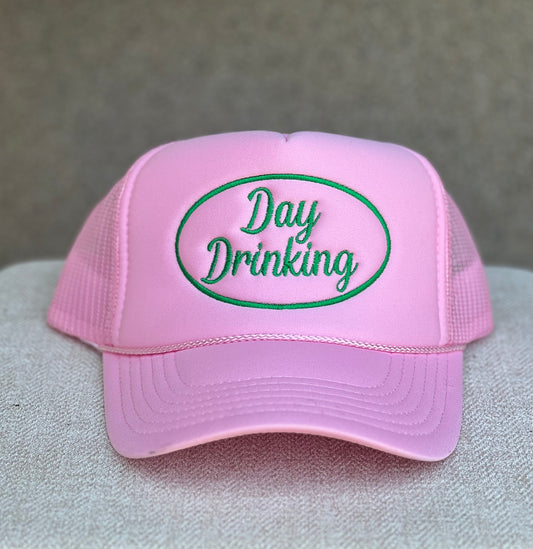 Day Drinking - Light Pink/Green