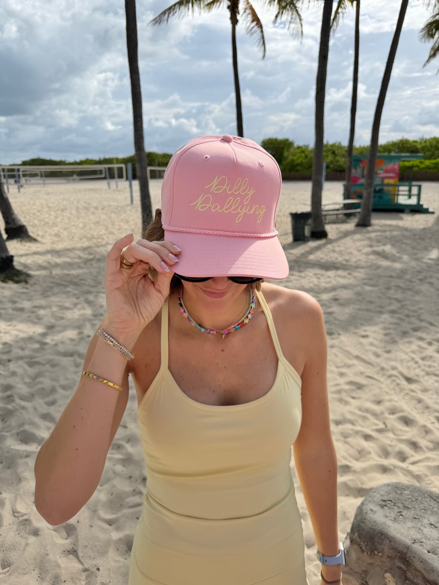 Dilly Dallying - Light Pink/Yellow