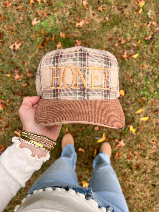 Honey - Brown Plaid