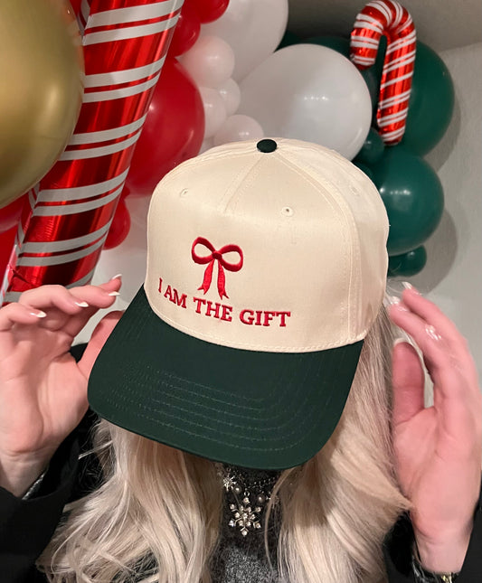 I Am The Gift - Dark Green/Cream