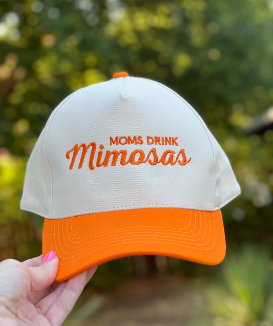 Moms Drink Mimosas - Orange/Natural