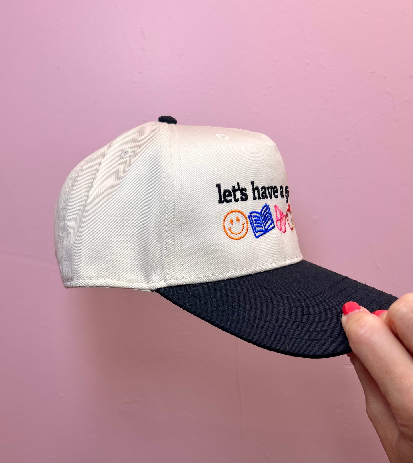 Let’s Have A Great Day - Black/Cream