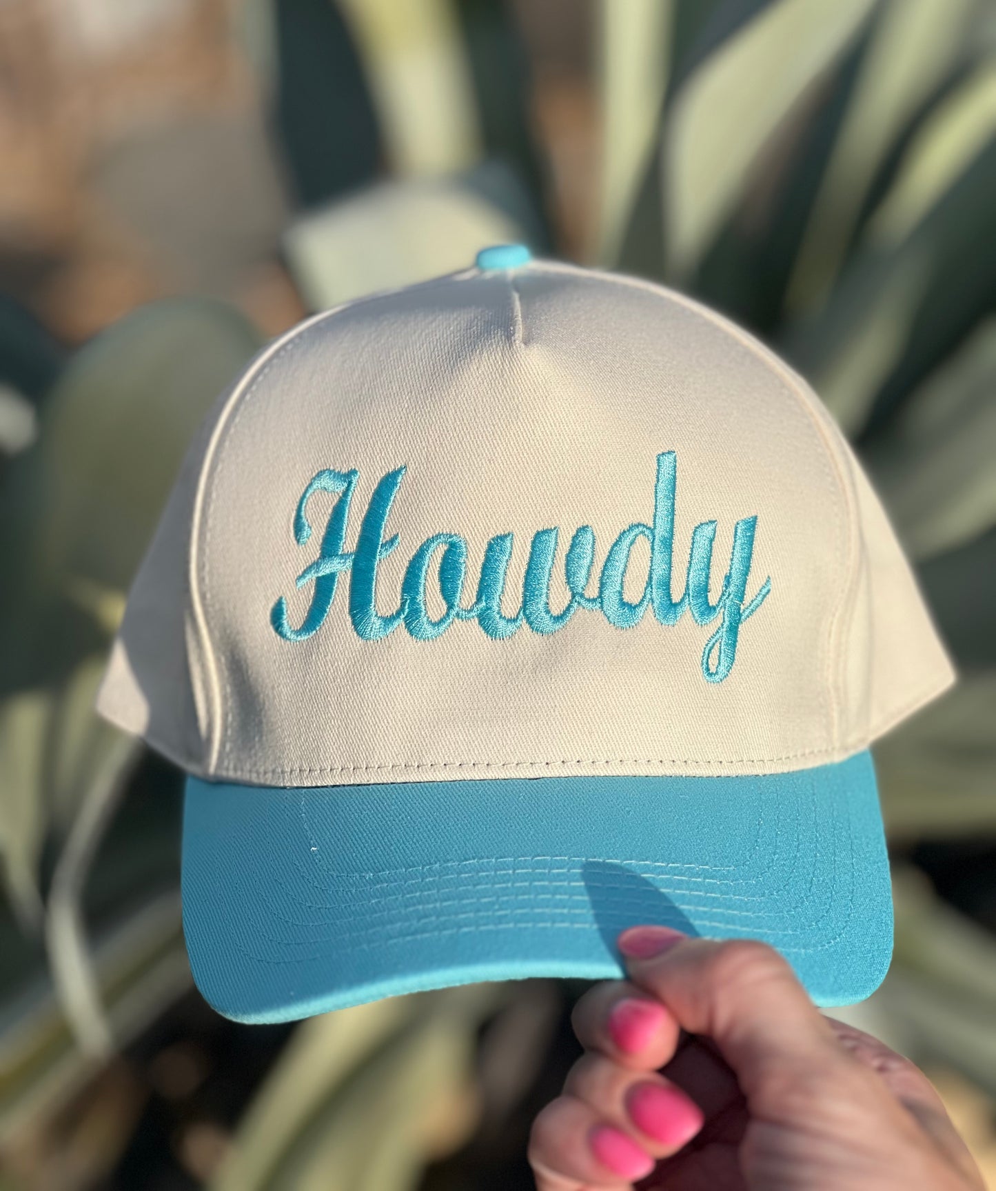 Howdy - Aqua/Cream