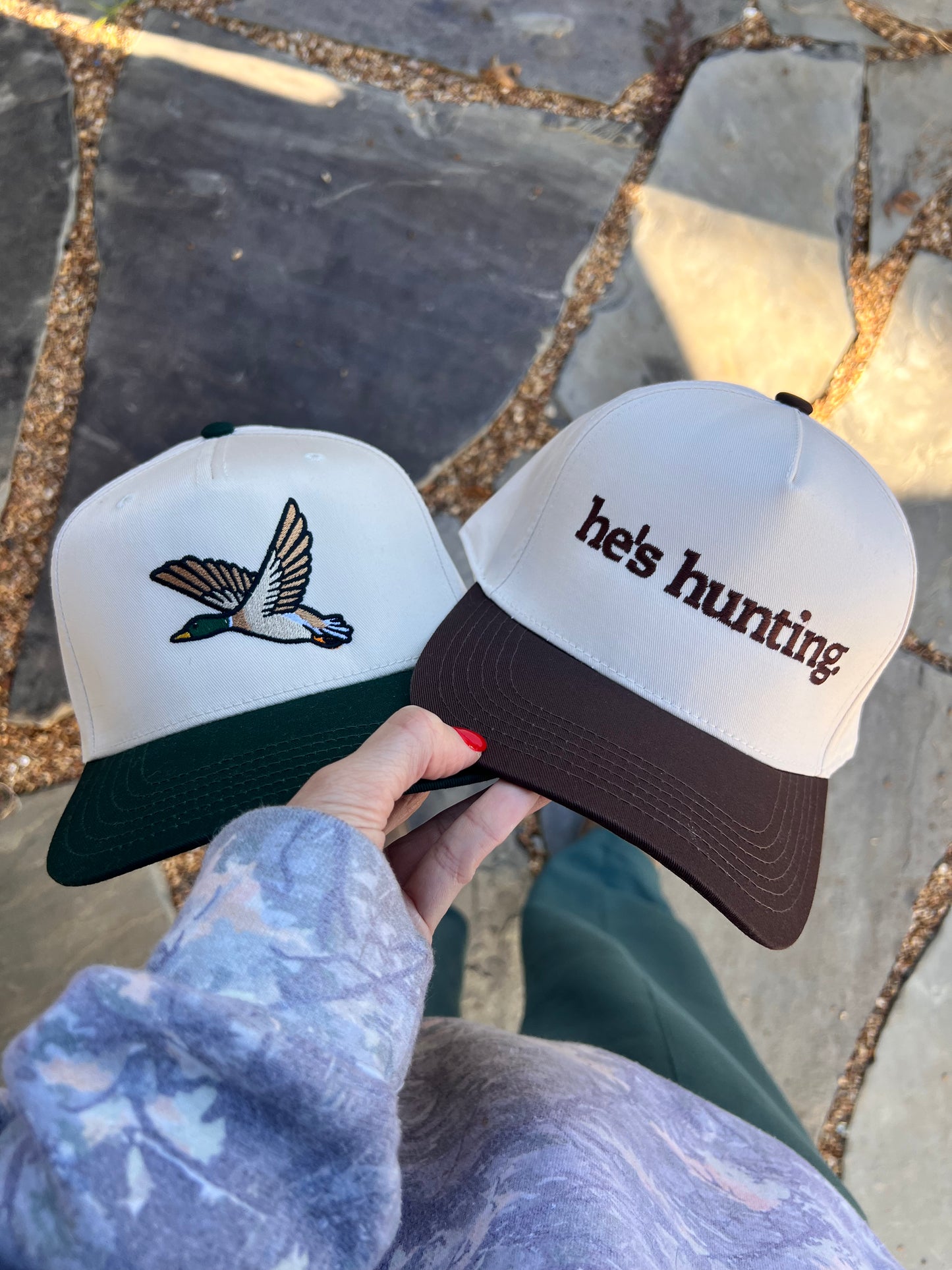 Quack - Dark Green/Natural