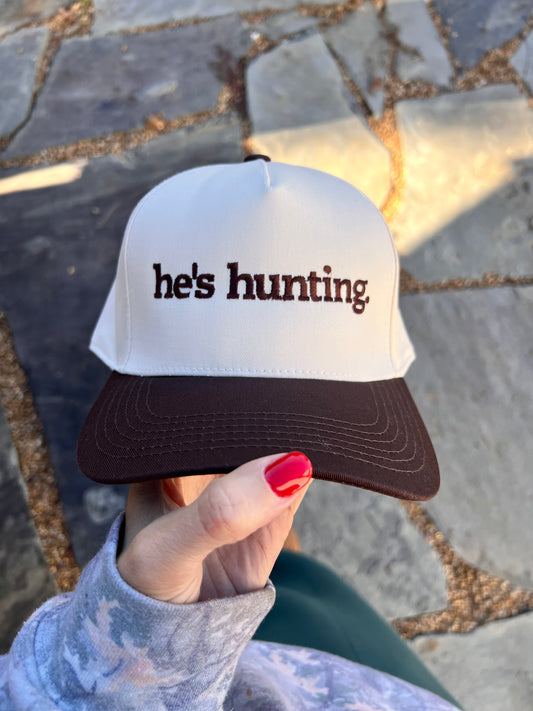 He’s Hunting - Brown/Natural