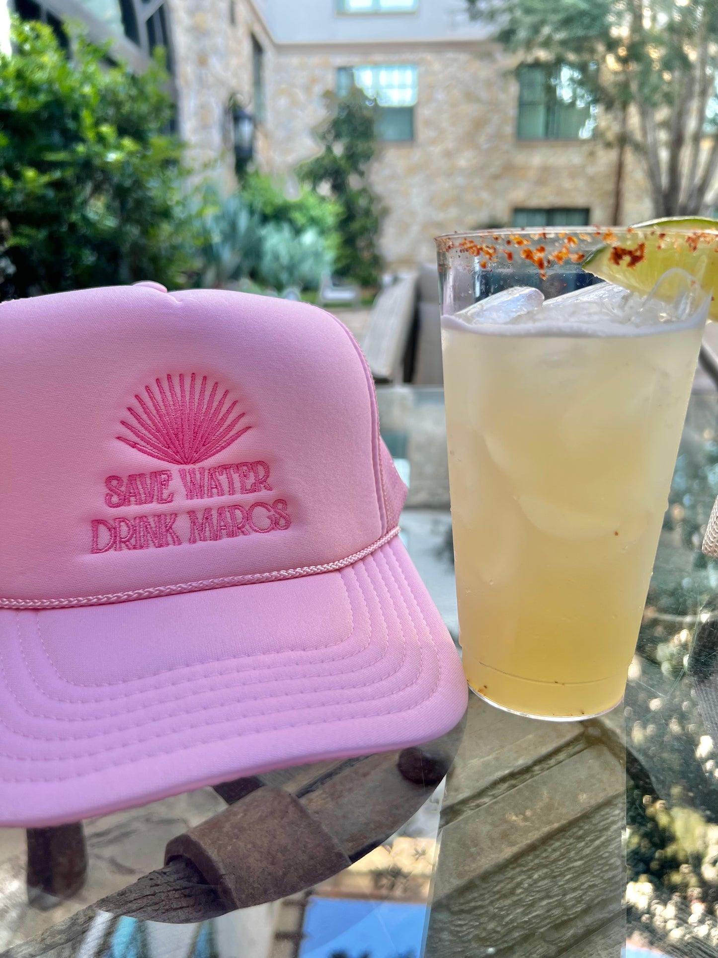 Save Water Drink Margs - Light Pink